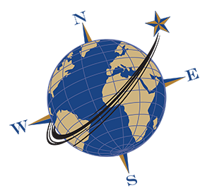 Globe portion of World Wide Marine Training Logo